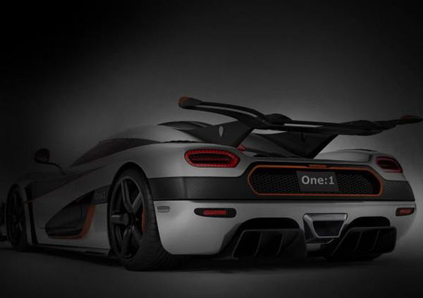 Koenigsegg One:1, 1.340 kg per 1.340 CV: la prima immagine