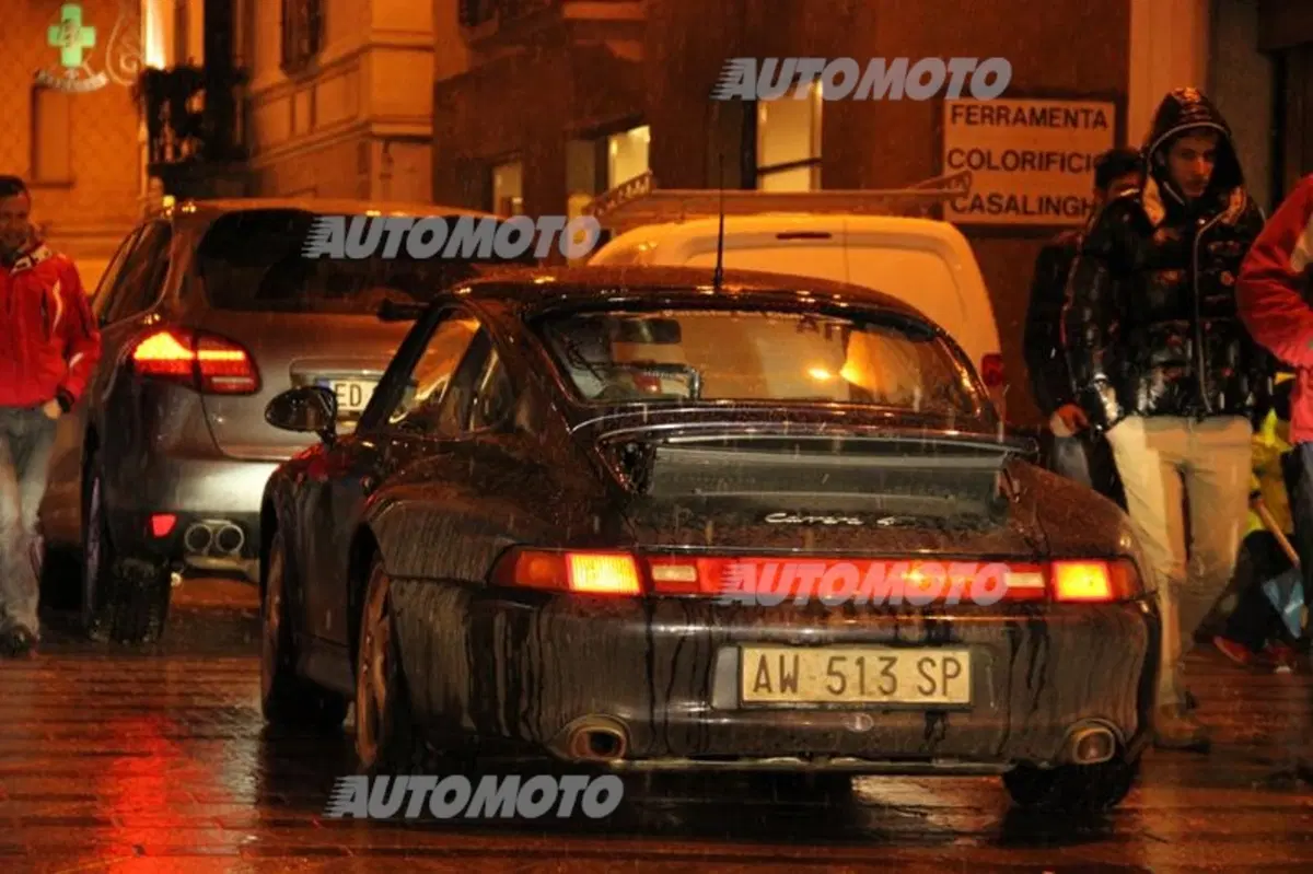 Porsche: l'emozione di una sfilata sotto la neve di Ponte di Legno (13)