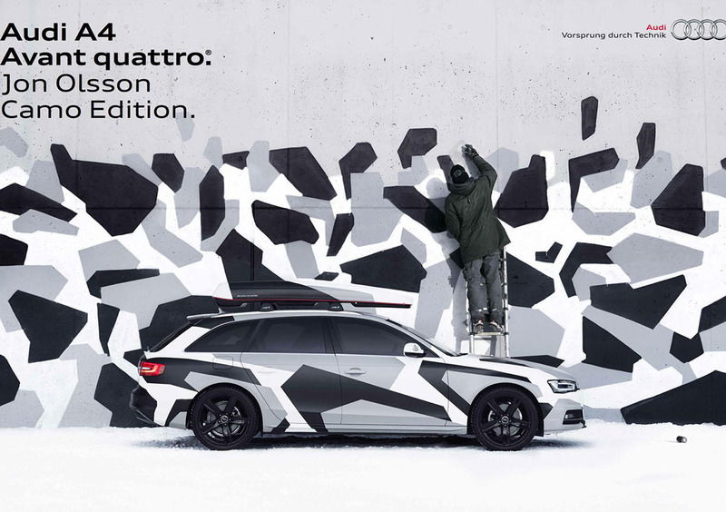 Audi A4 Avant Jon Olsson Camo Edition: solo per la Svezia