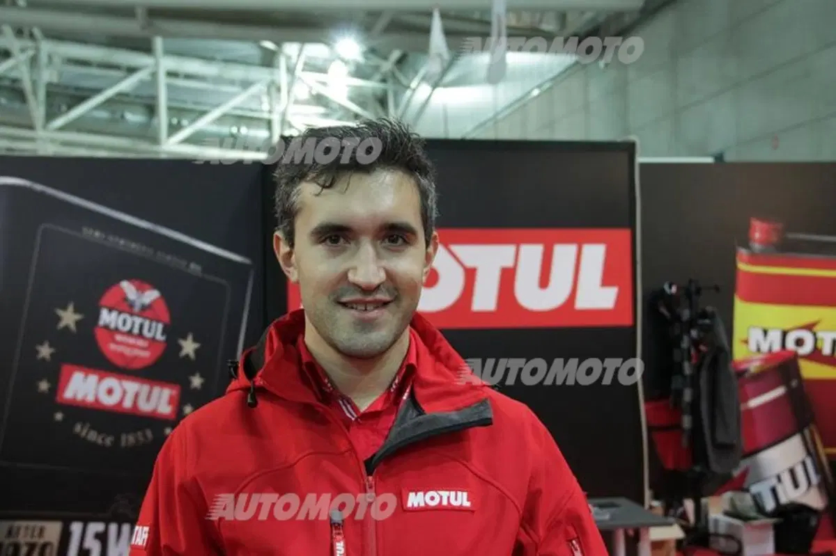 Francesco Gino: «Dove ci sono le corse c'è Motul»