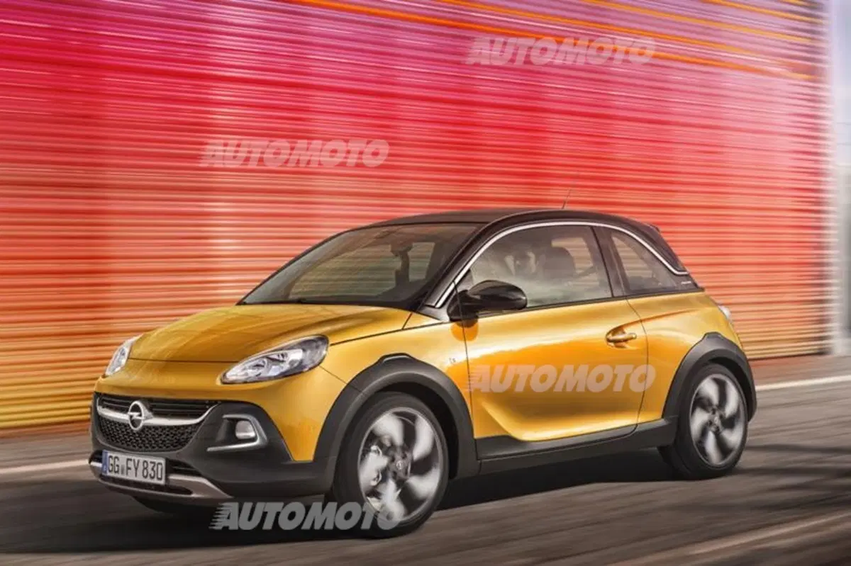 Opel Adam Rocks: a Ginevra la versione di serie