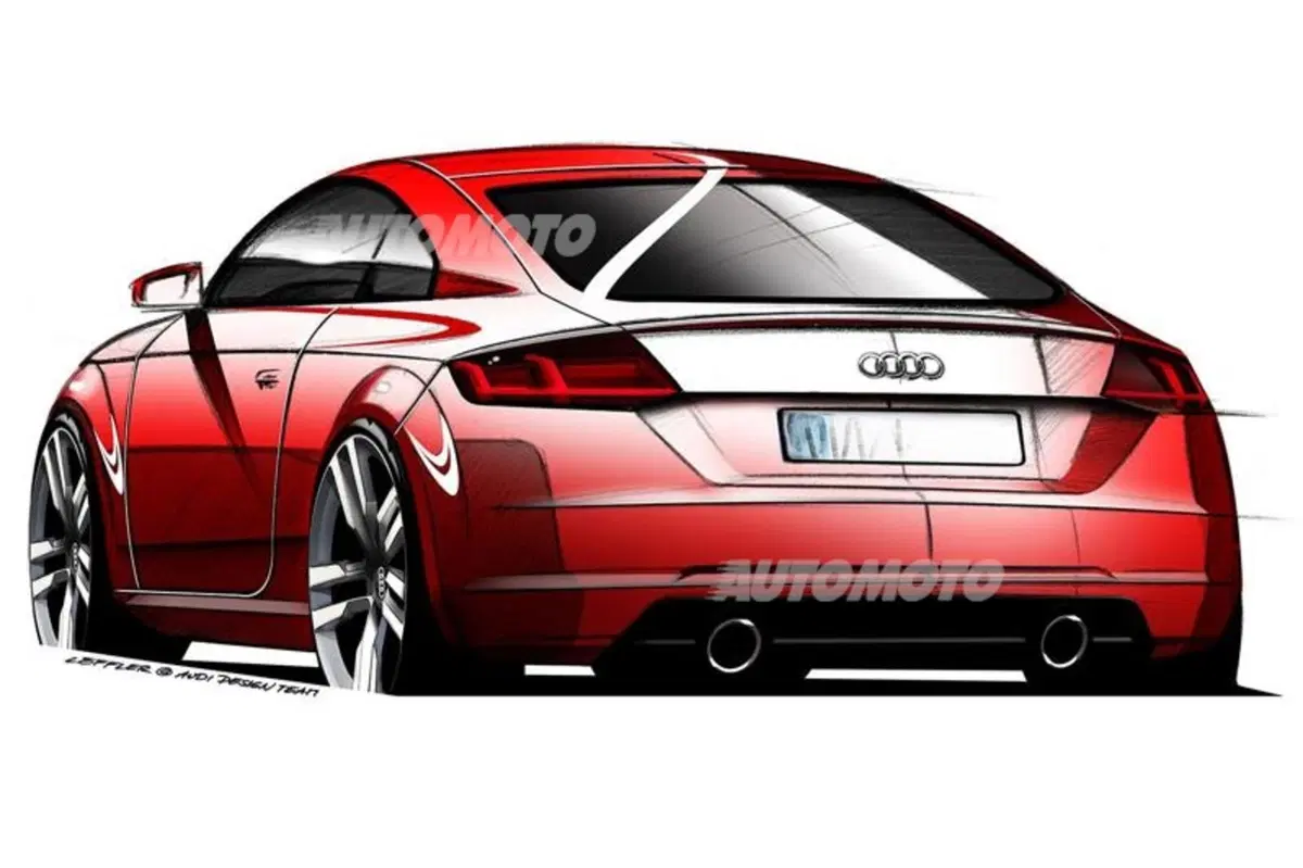 Nuova Audi TT: i primi disegni ufficiali (2)