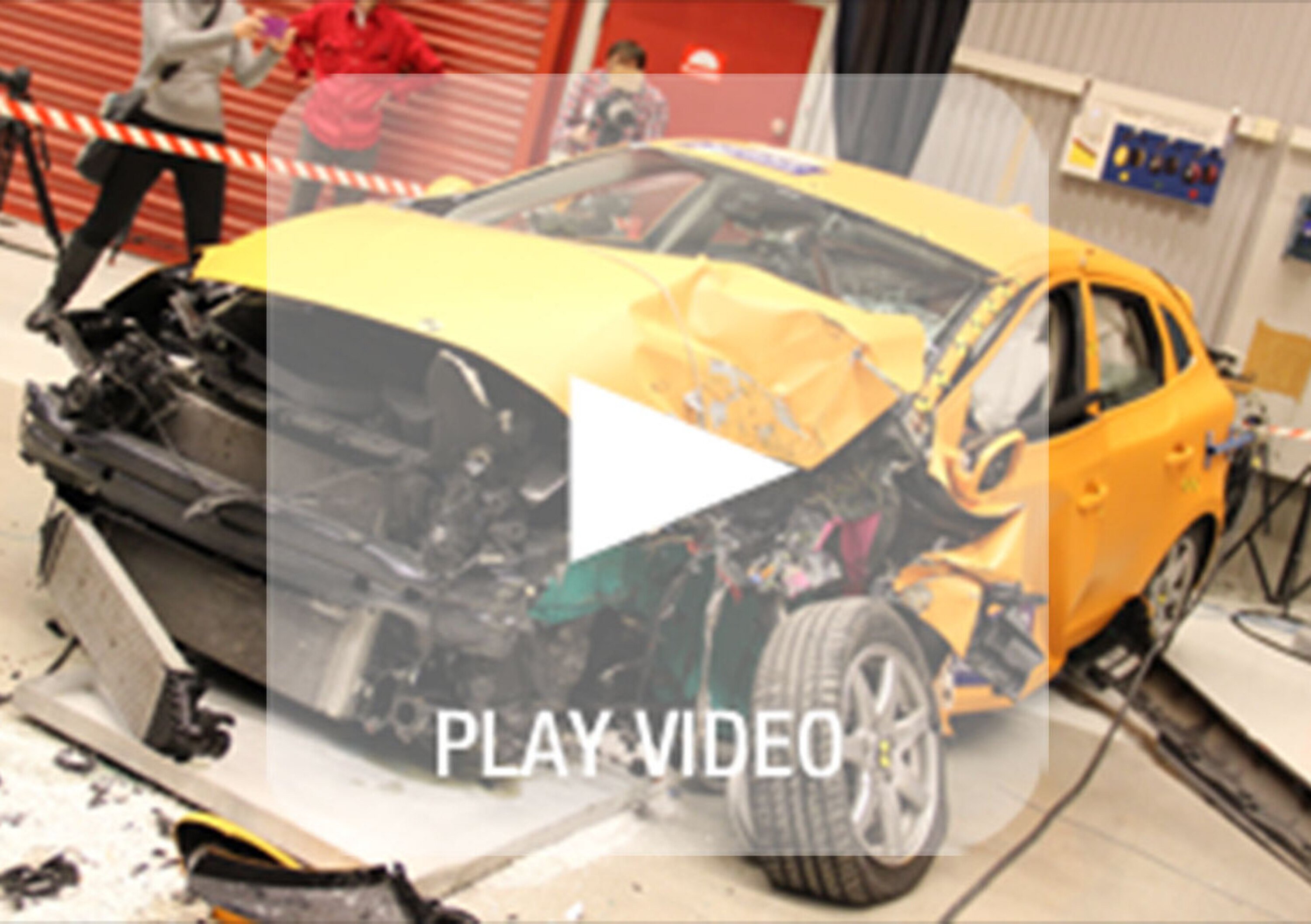 Volvo: cosa significa assistere ad un crash test in diretta
