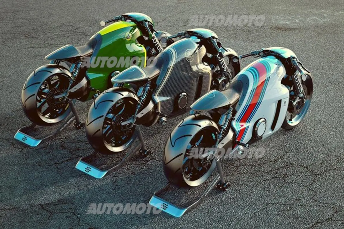 Lotus: ecco la supersportiva (a due ruote) C-01