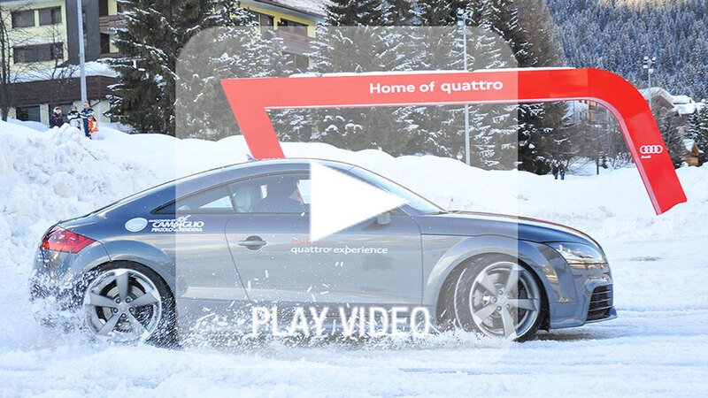 Tulot Audi quattro: inaugurata la pista da sci in Trentino tra emozioni e test drive