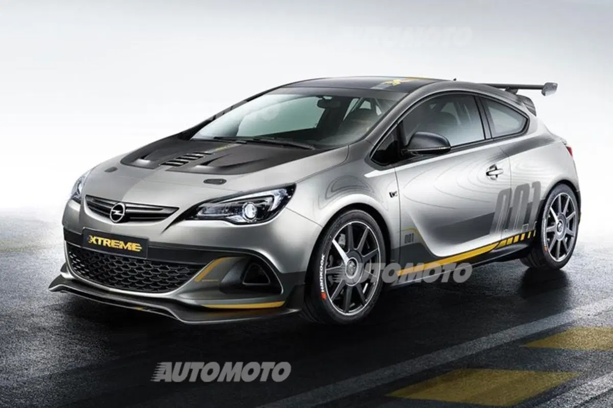 Opel Astra OPC Extreme: tutte le immagini e i dettagli