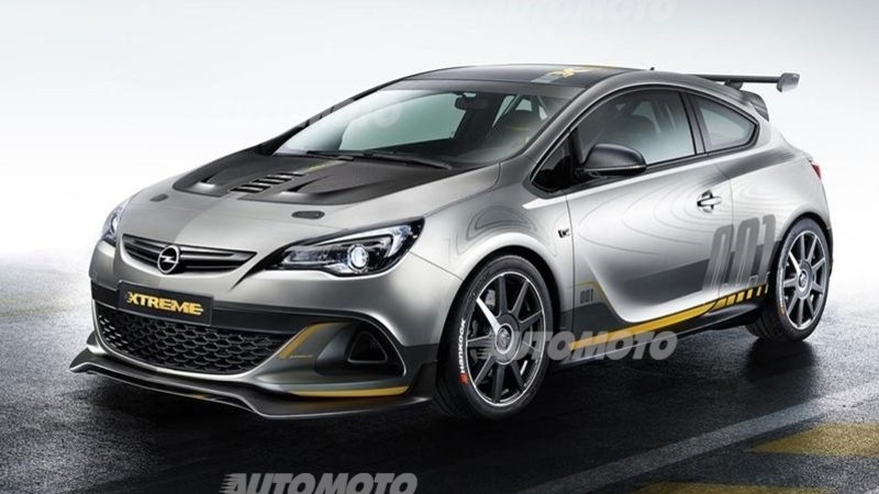 Opel Astra OPC Extreme: tutte le immagini e i dettagli