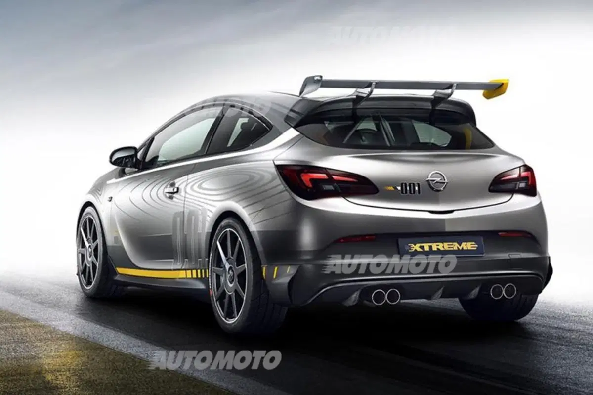 Opel Astra OPC Extreme: tutte le immagini e i dettagli (2)