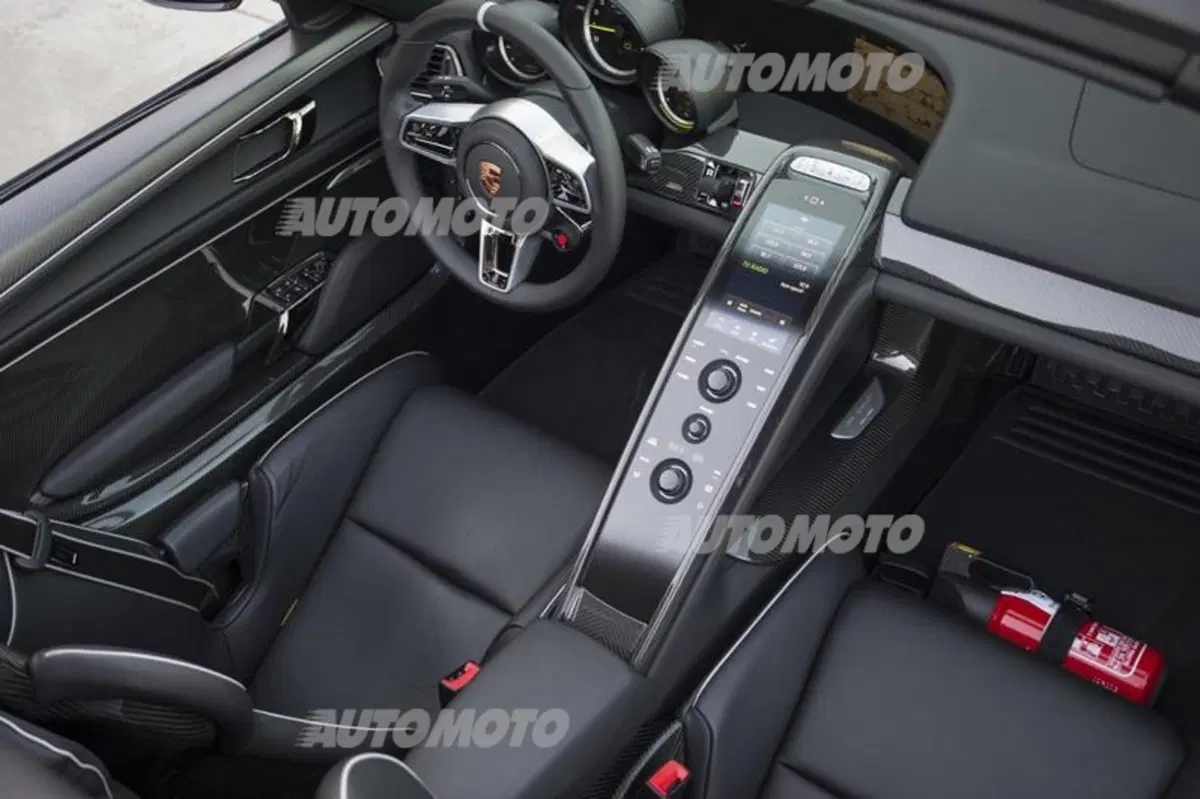 Porsche 918 Spyder: i dettagli del pacchetto Weissach (17)