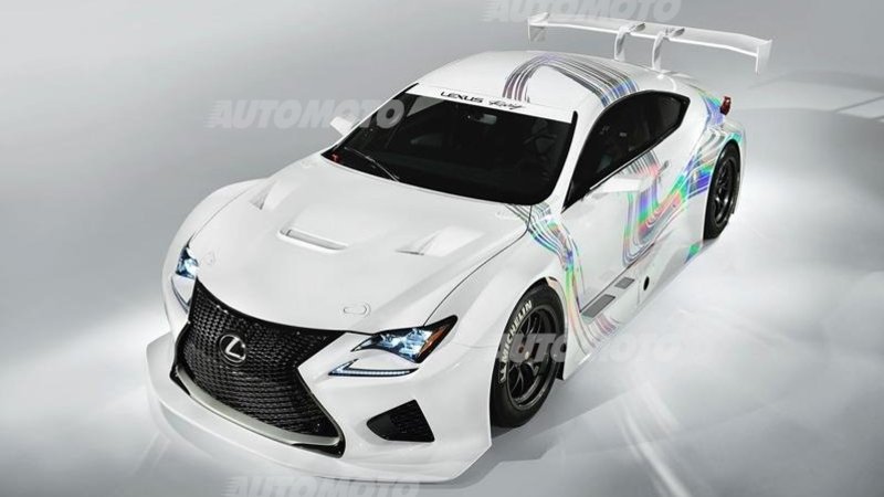 Lexus RC F GT3 concept: svelata la sportiva giapponese