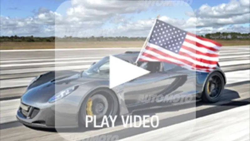 Hennessey Venom GT: tocca i 435,31 km/h. &Egrave; l'auto pi&ugrave; veloce della terra