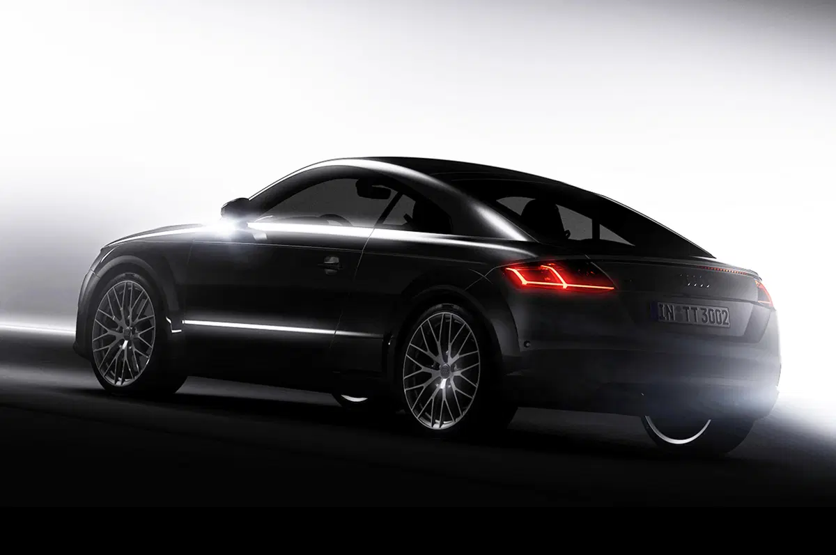 Nuova Audi TT: prima immagine ufficiale