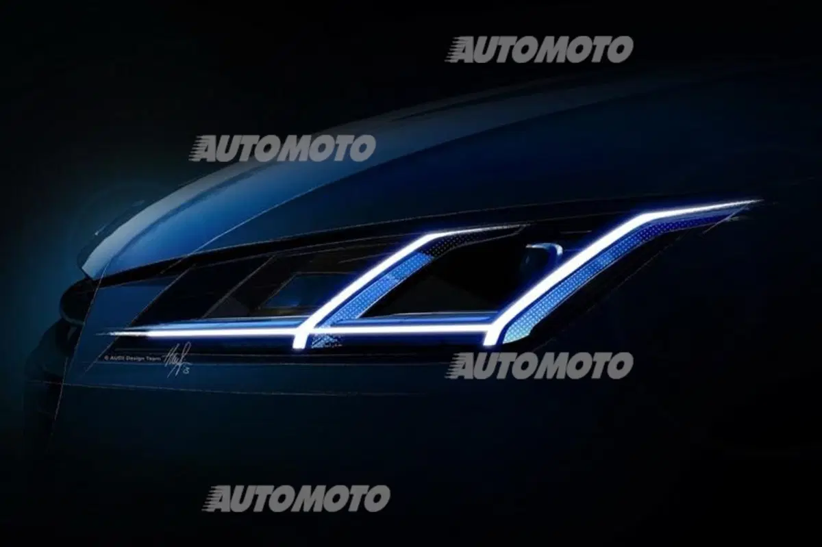 Nuova Audi TT: prima immagine ufficiale (3)