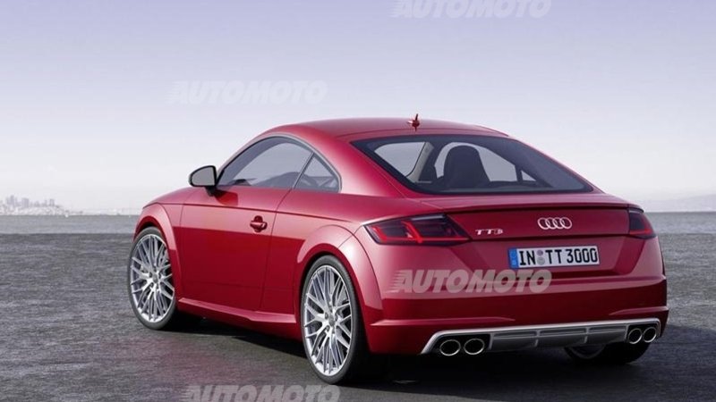 Nuova Audi TTS: 310 CV e trazione quattro