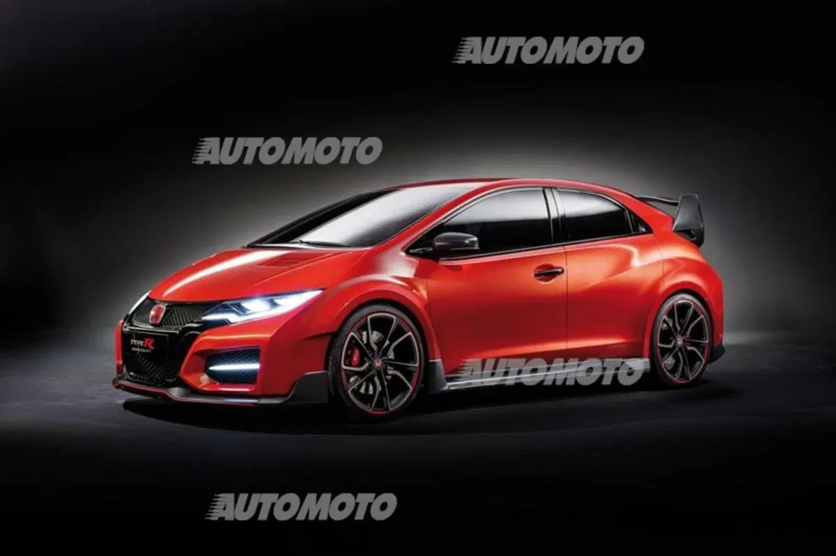 Honda Civic Type-R Concept: eccola senza veli
