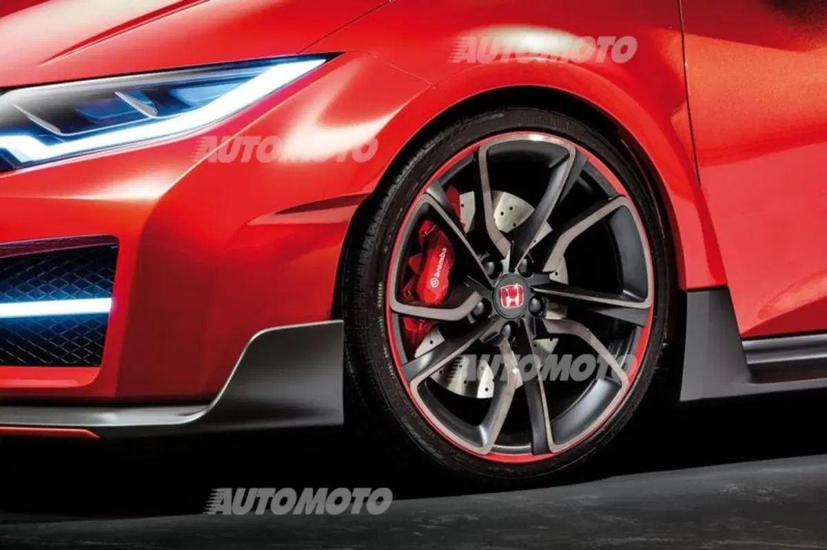Honda Civic Type-R Concept: eccola senza veli (8)