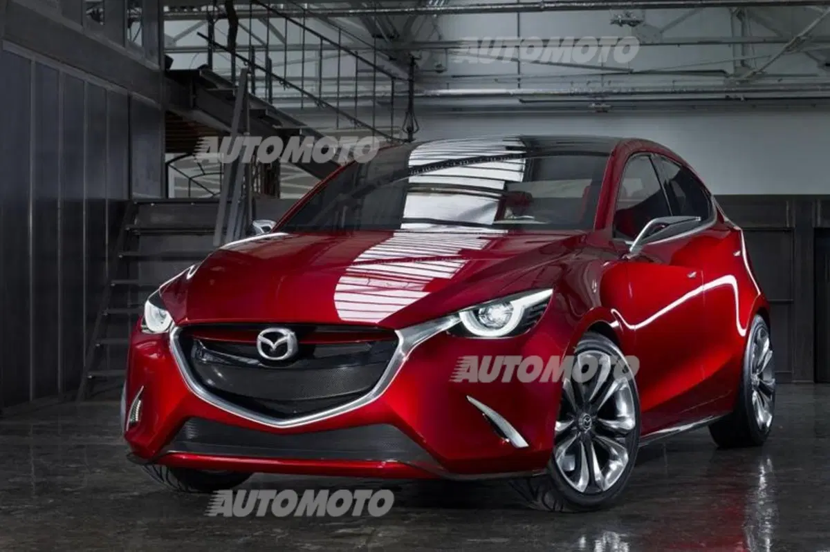 Mazda Hazumi concept: ecco come sarà la futura Mazda2
