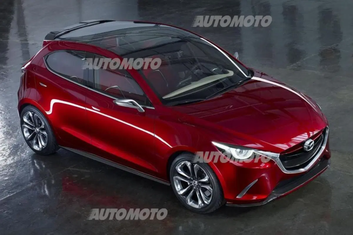 Mazda Hazumi concept: ecco come sarà la futura Mazda2 (2)
