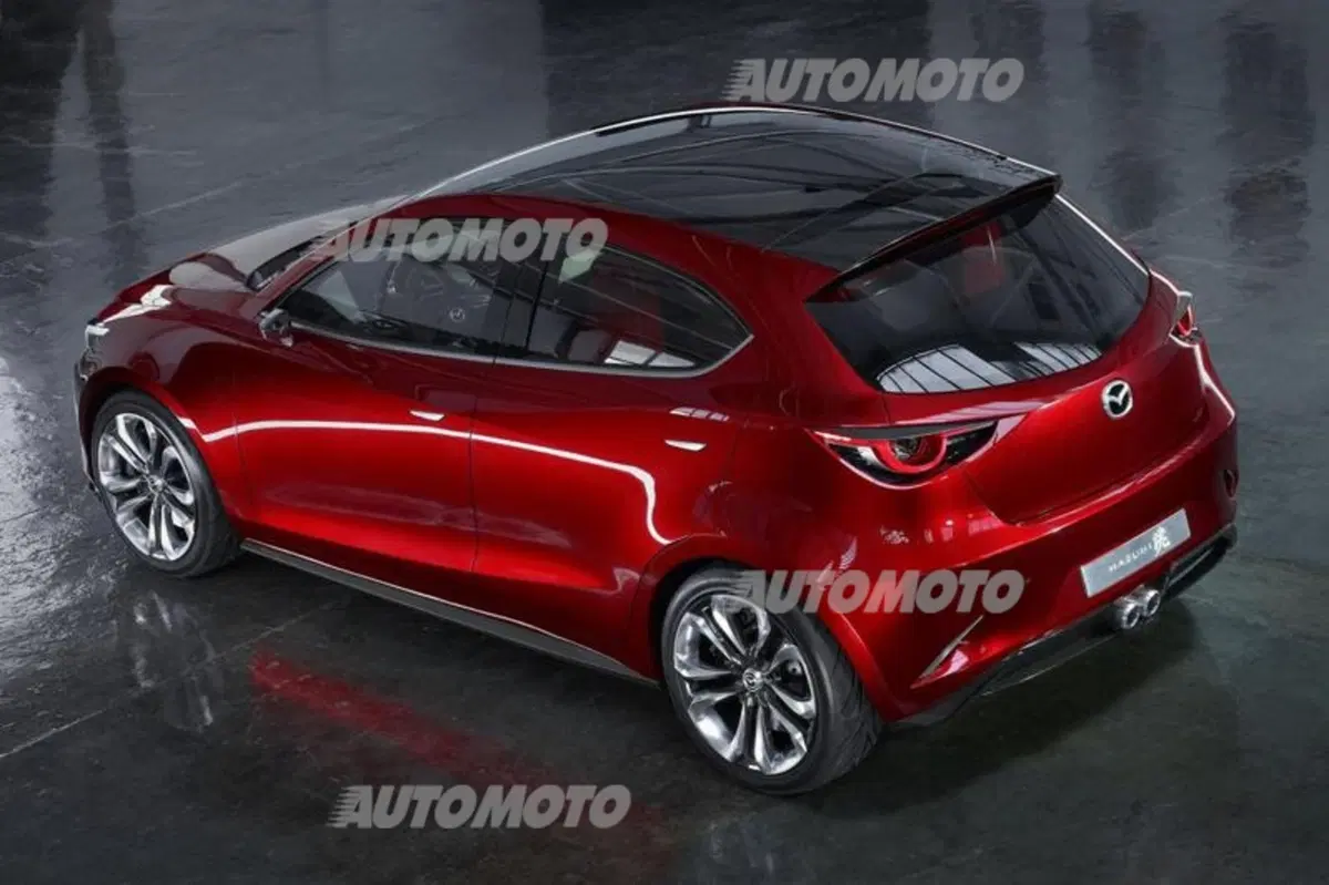 Mazda Hazumi concept: ecco come sarà la futura Mazda2 (5)