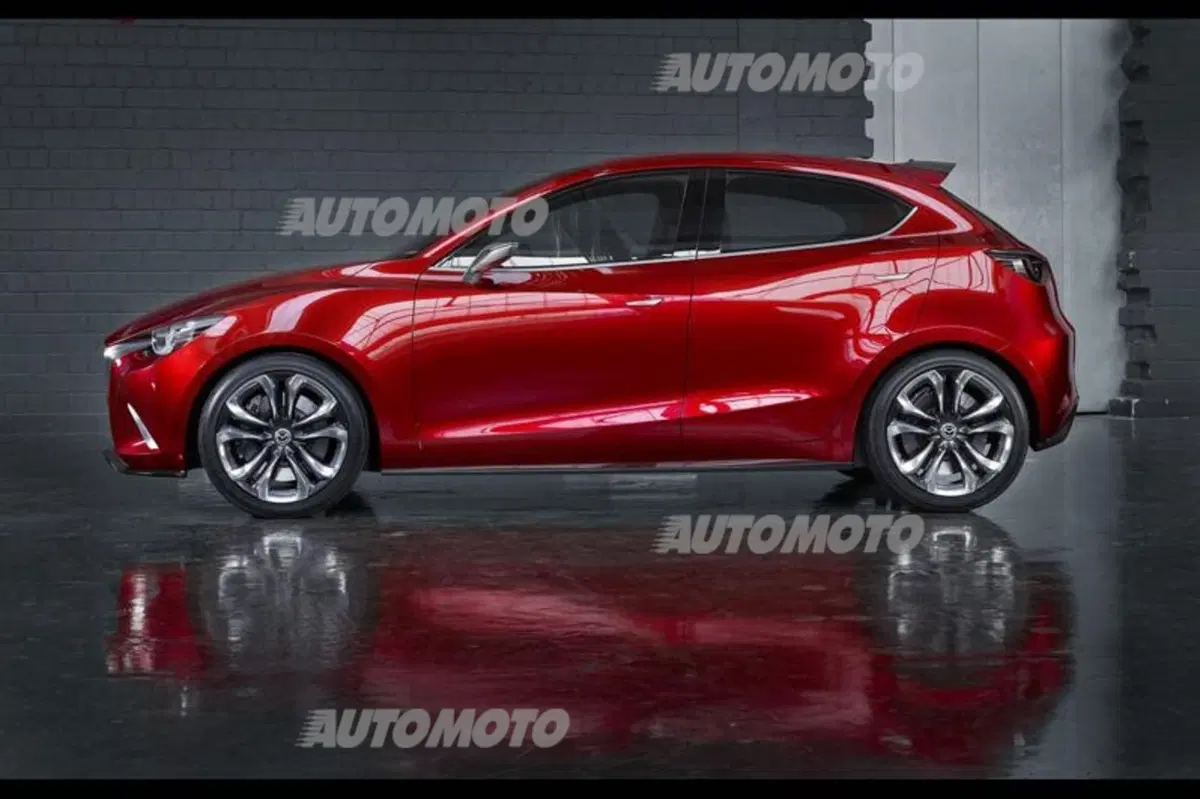 Mazda Hazumi concept: ecco come sarà la futura Mazda2 (6)