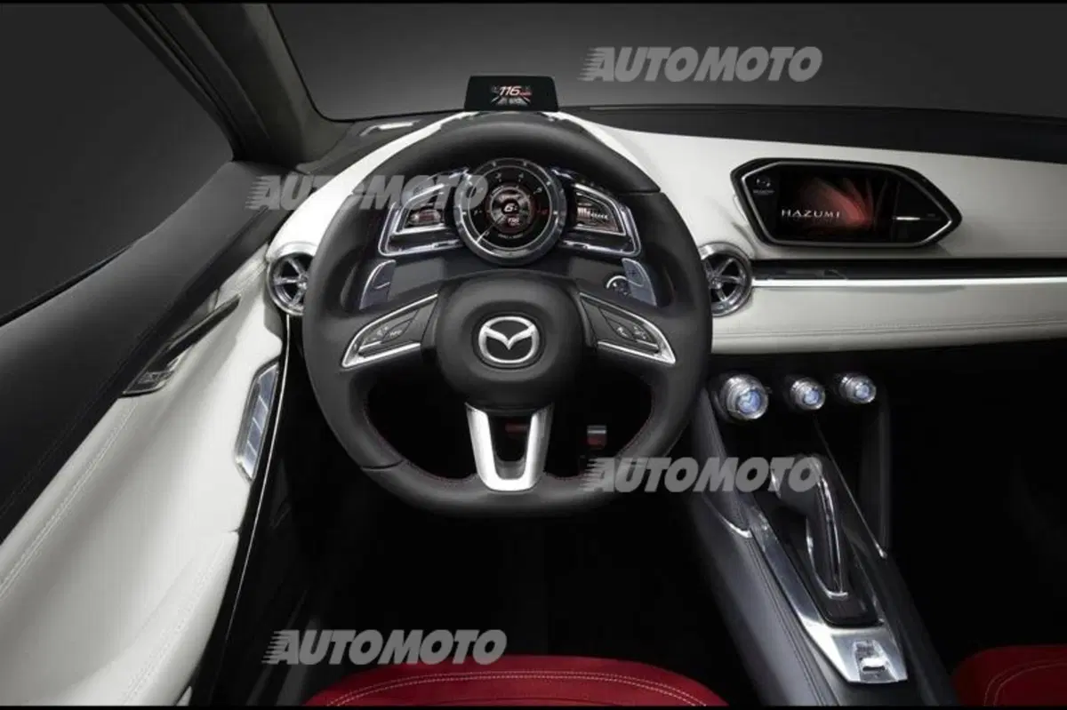 Mazda Hazumi concept: ecco come sarà la futura Mazda2 (15)
