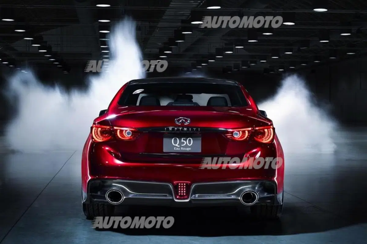 Infiniti Q50 Eau Rouge concept: ecco il nuovo V6 biturbo da 568 CV (2)