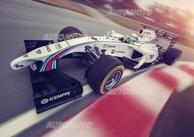 Williams: svelata la colorazione Martini Racing delle monoposto di Bottas e Massa