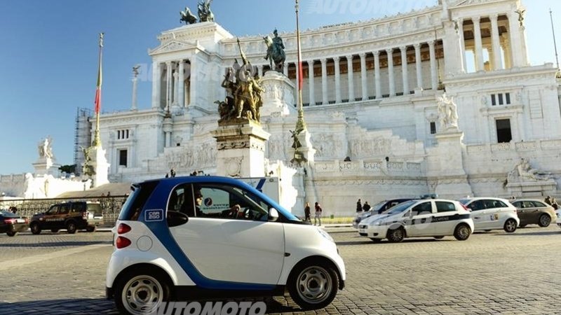 Roma: dal 15 marzo car2go sar&agrave; anche nella Capitale