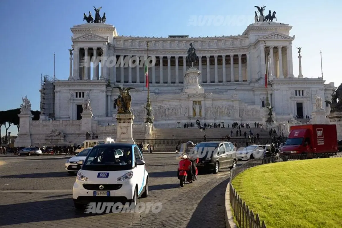 Roma: dal 15 marzo car2go sarà anche nella Capitale (2)