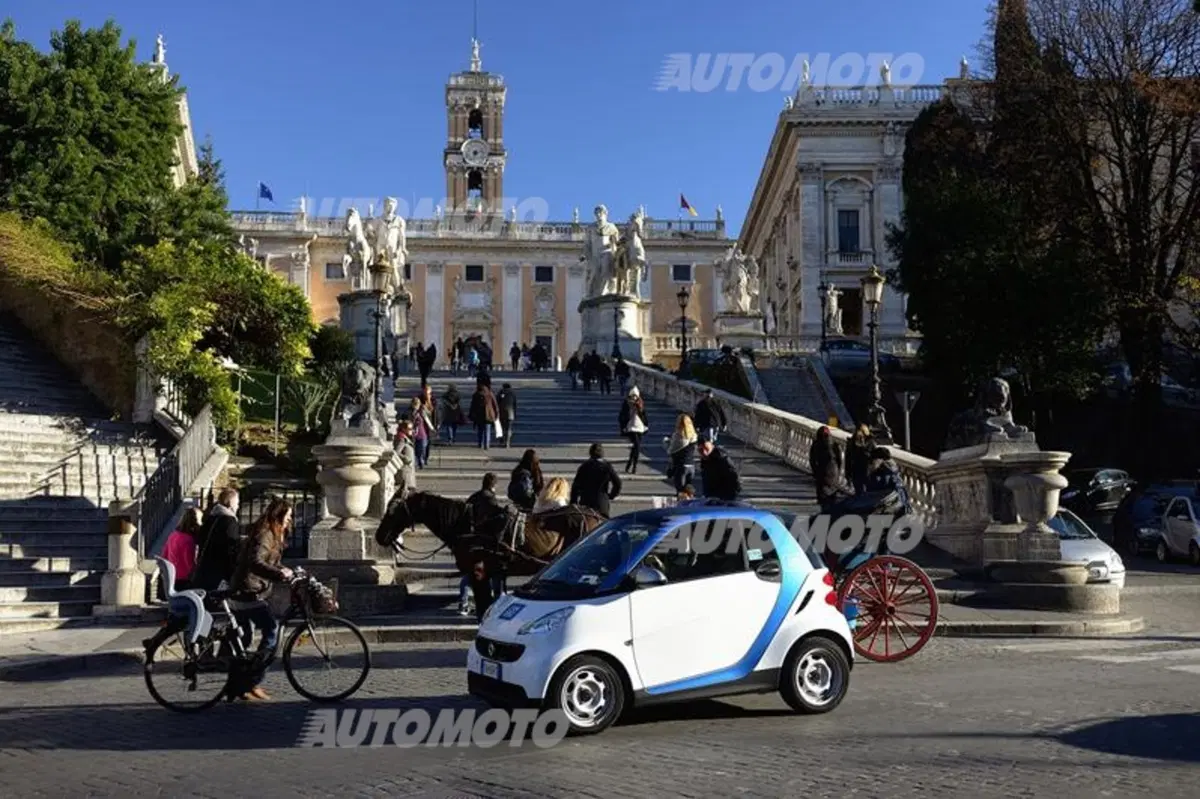 Roma: dal 15 marzo car2go sarà anche nella Capitale (3)