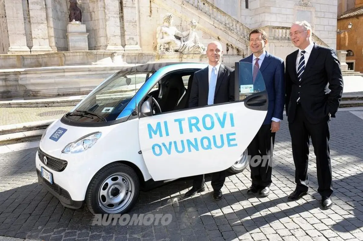 Roma: dal 15 marzo car2go sarà anche nella Capitale (5)