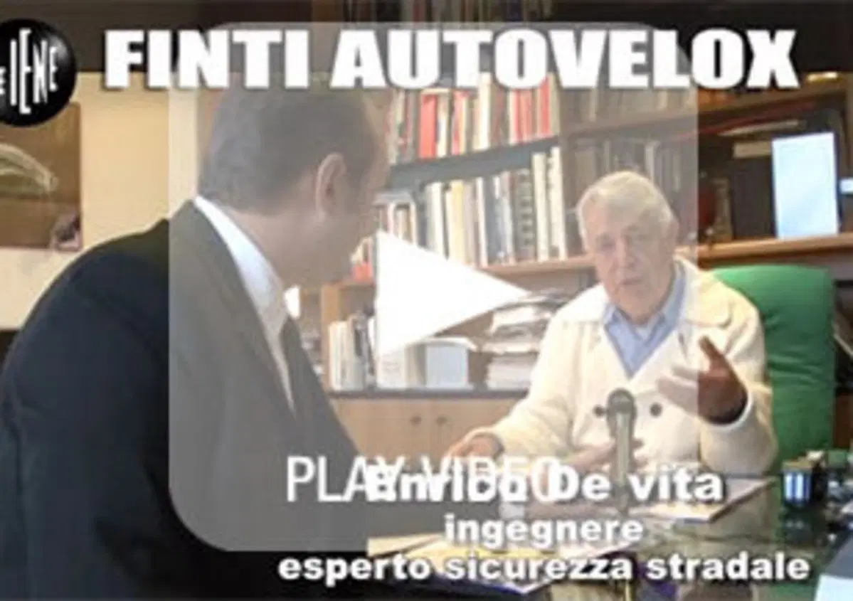 Speed check e Velo Ok. De Vita a "Le Iene": &laquo;Ci sparano con la pistola-giocattolo&raquo;