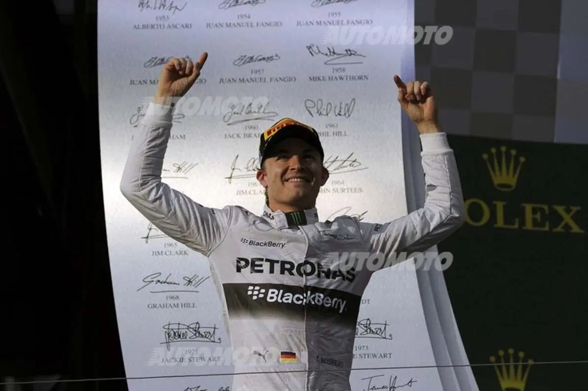 F1 2014: Rosberg vince un GP d'Australia amaro per Ricciardo (27)