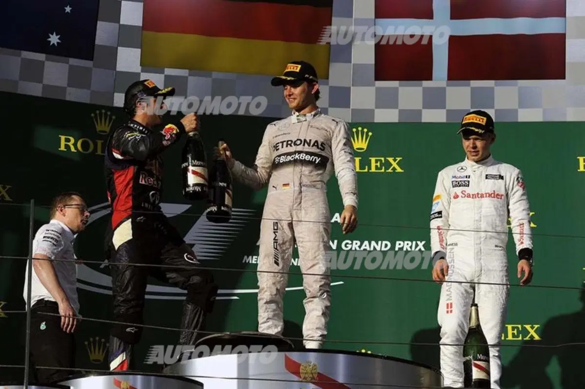 F1 2014: Rosberg vince un GP d'Australia amaro per Ricciardo (31)