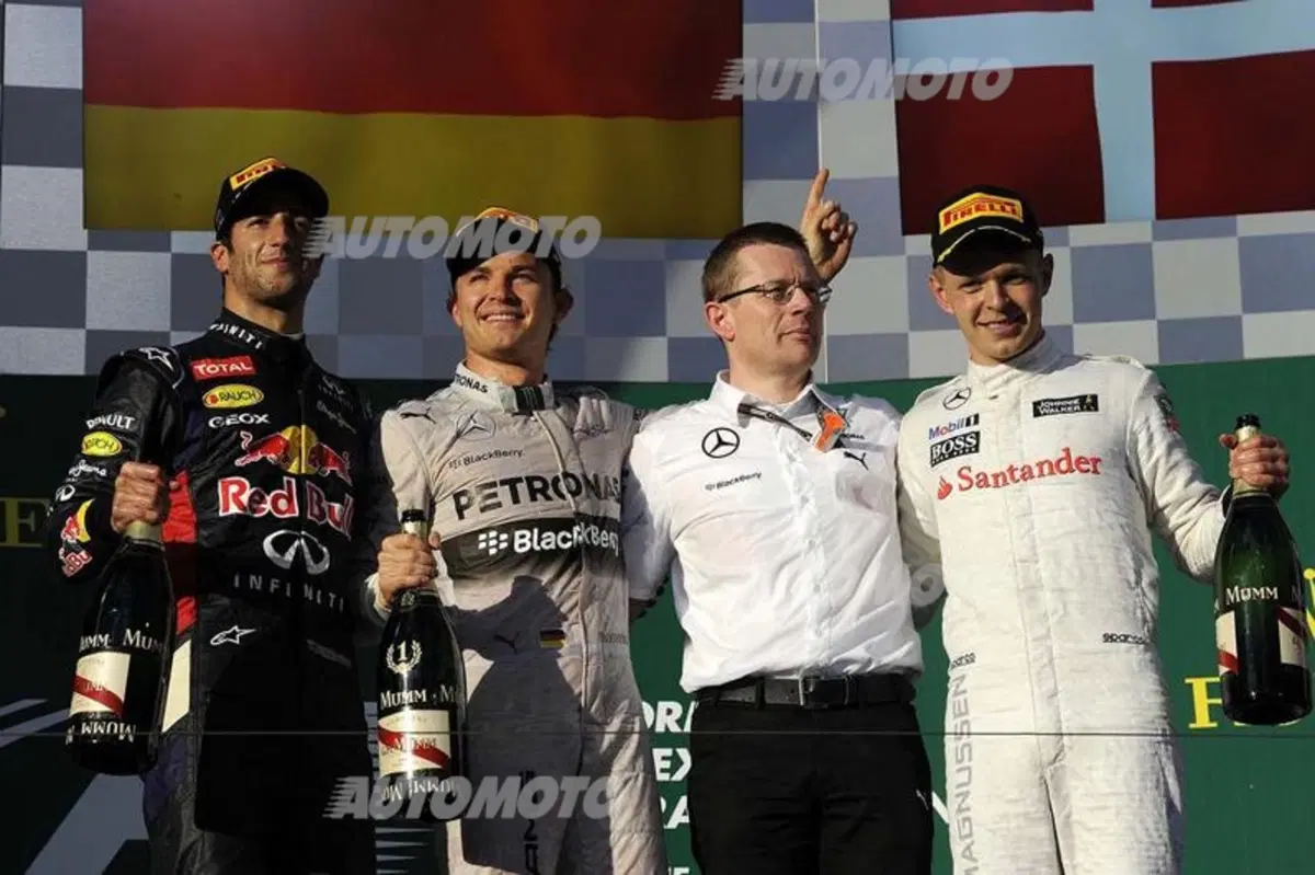 F1 2014: Rosberg vince un GP d'Australia amaro per Ricciardo (33)