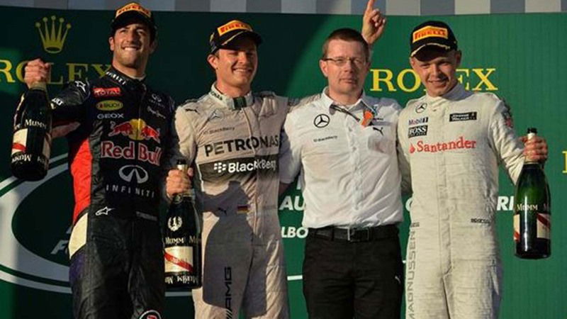 Formula 1 Australia 2014: le dichiarazioni dal podio del GP di Melbourne