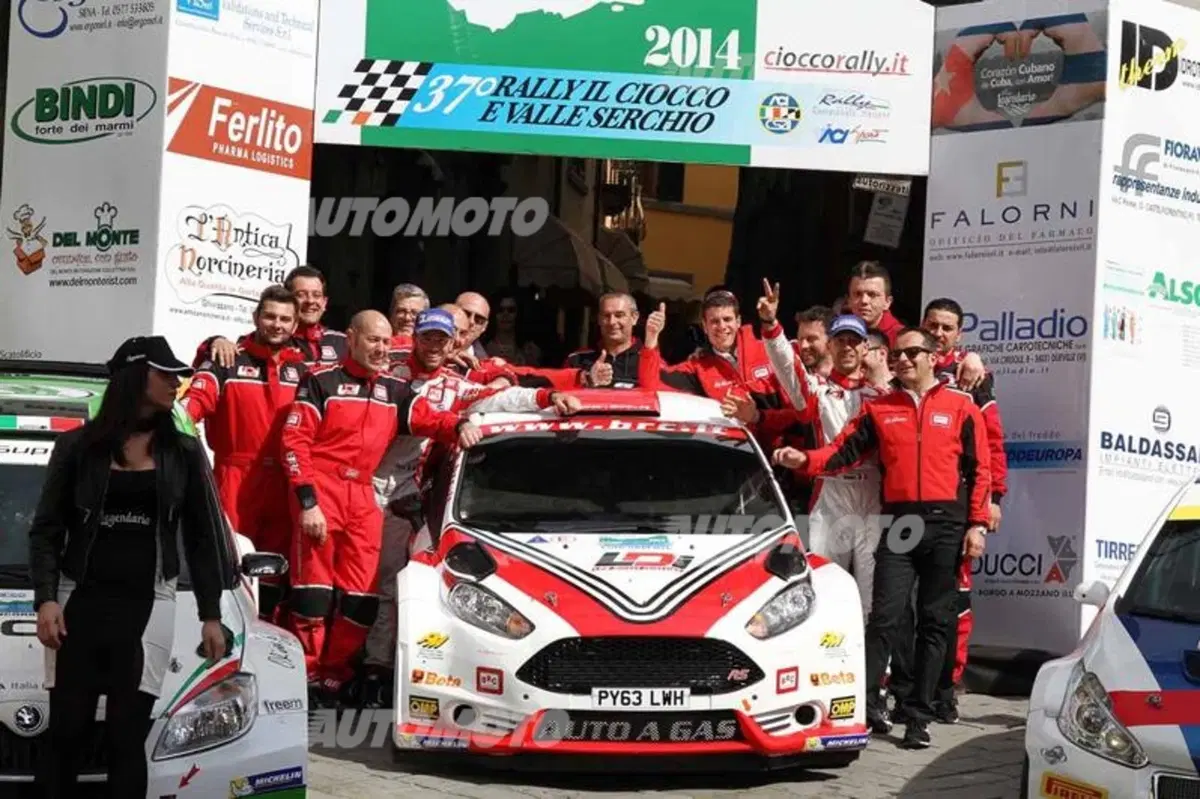 CIR 2014. Il 37° Rally del Ciocco a Basso e Dotta (Ford Fiesta R5 “GPL”)