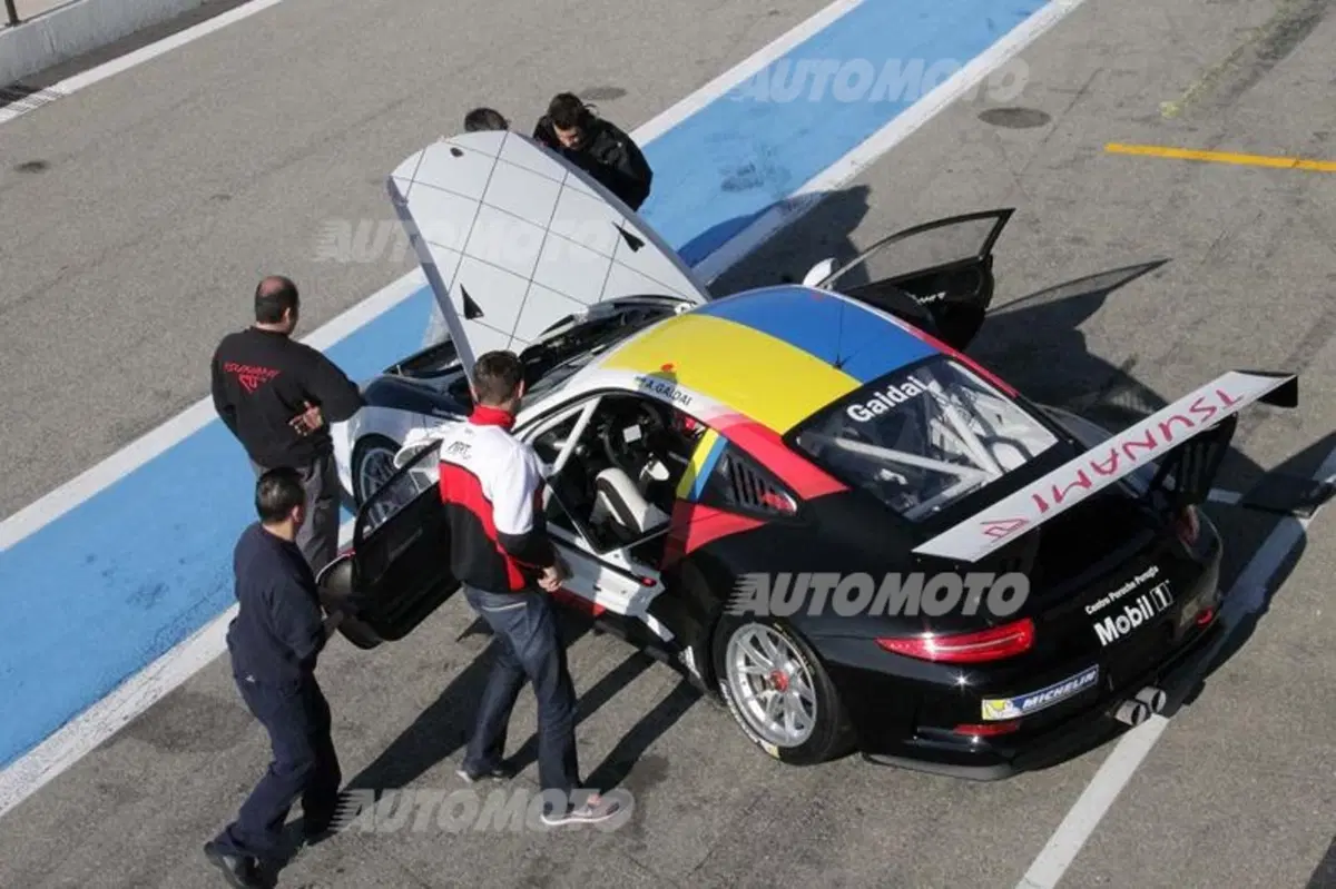 Porsche Carrera Cup Italia: primo roll-out al Paul Ricard (2)