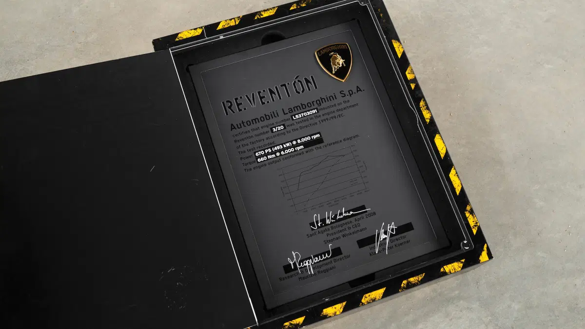All'asta una delle 20 Lamborghini Reventon (12)