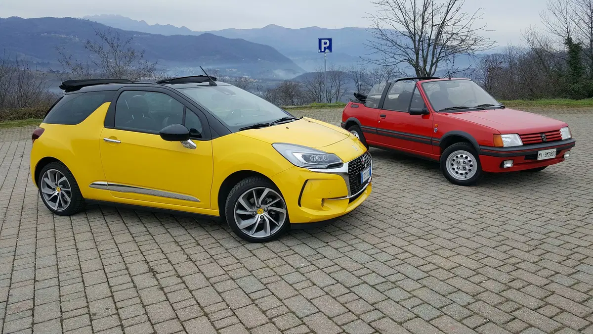 30 anni e non sentirli! 205 CTI sfida DS3 cabrio. Anche al lavaggio! (8)