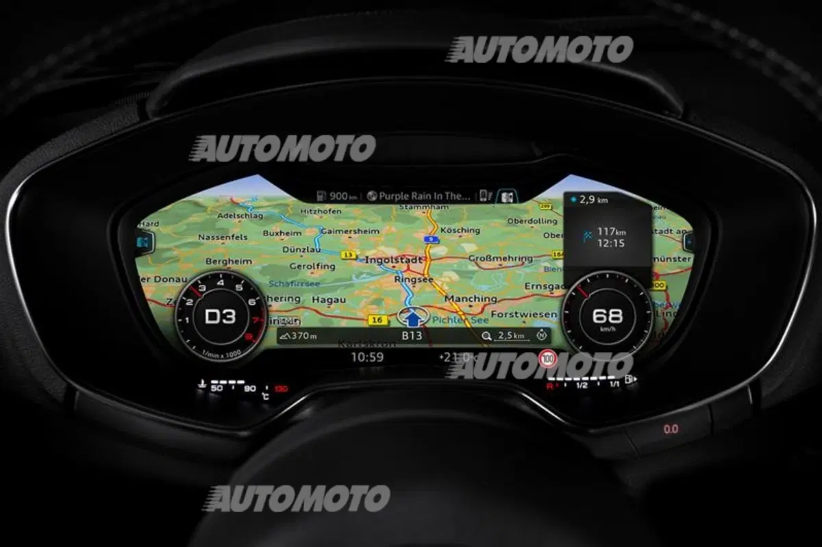 Nitsch, Audi: «Un maxi-display tutto per il guidatore. Ecco il Virtual Cockpit della nuova TT» (3)