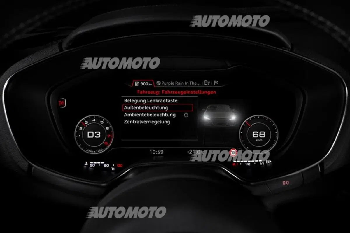 Nitsch, Audi: «Un maxi-display tutto per il guidatore. Ecco il Virtual Cockpit della nuova TT» (5)