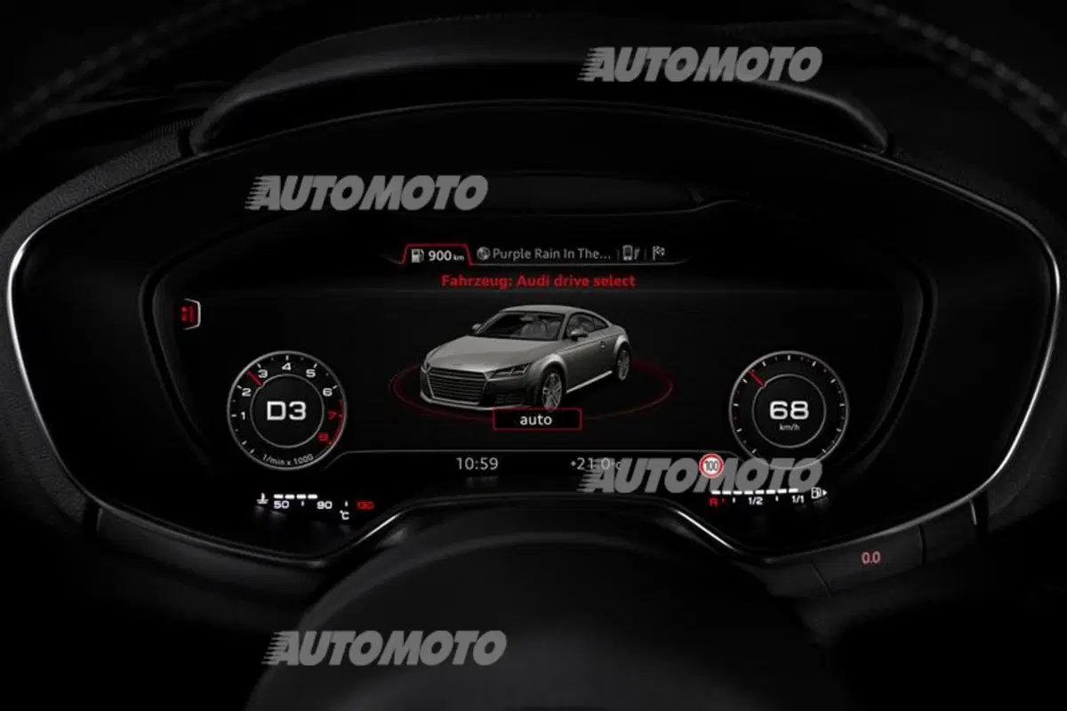 Nitsch, Audi: «Un maxi-display tutto per il guidatore. Ecco il Virtual Cockpit della nuova TT» (6)