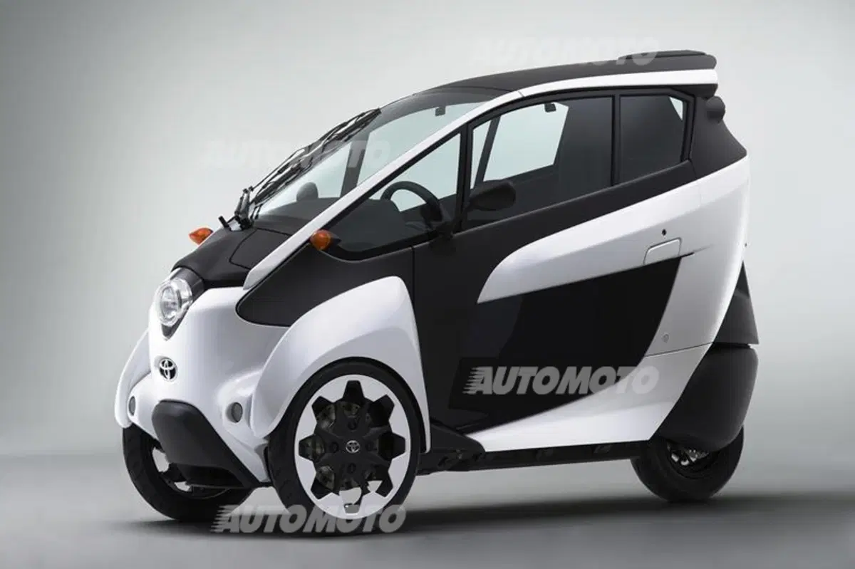 Toyota i-Road: inizia il collaudo del tre ruote elettrico. Guardate come piega! (3)