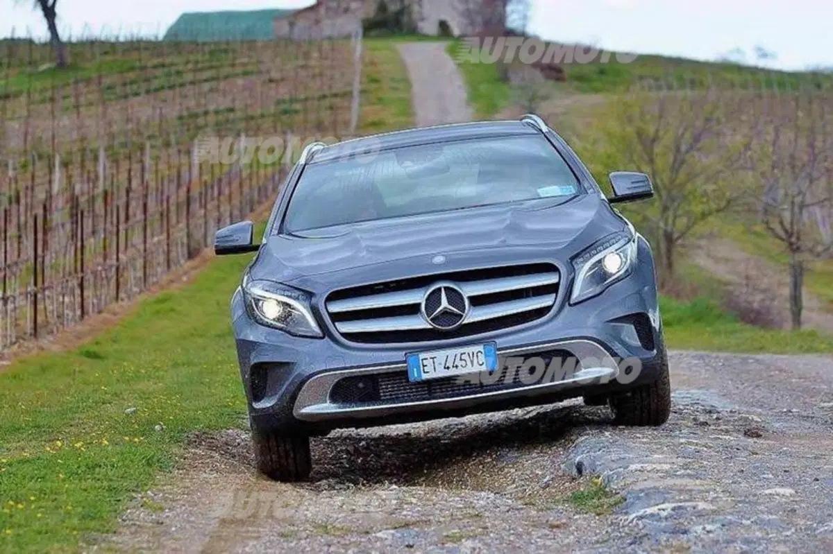 Blasetti: «GLA unisce dinamicità su strada a grandi capacità off-road» (4)