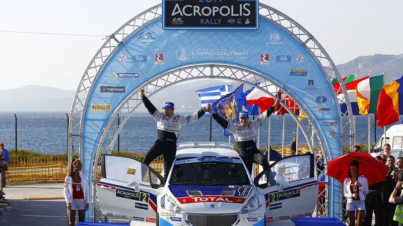 Rally dell'Acropoli: prima vittoria per la Peugeot 208 T16