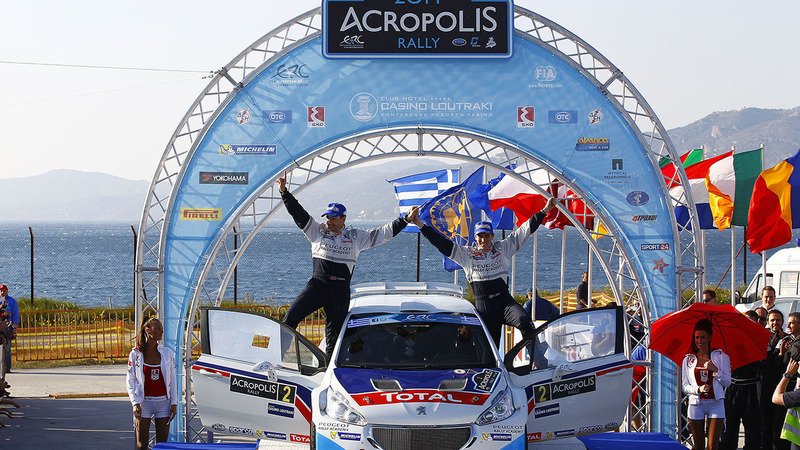 Rally dell&#039;Acropoli: prima vittoria per la Peugeot 208 T16