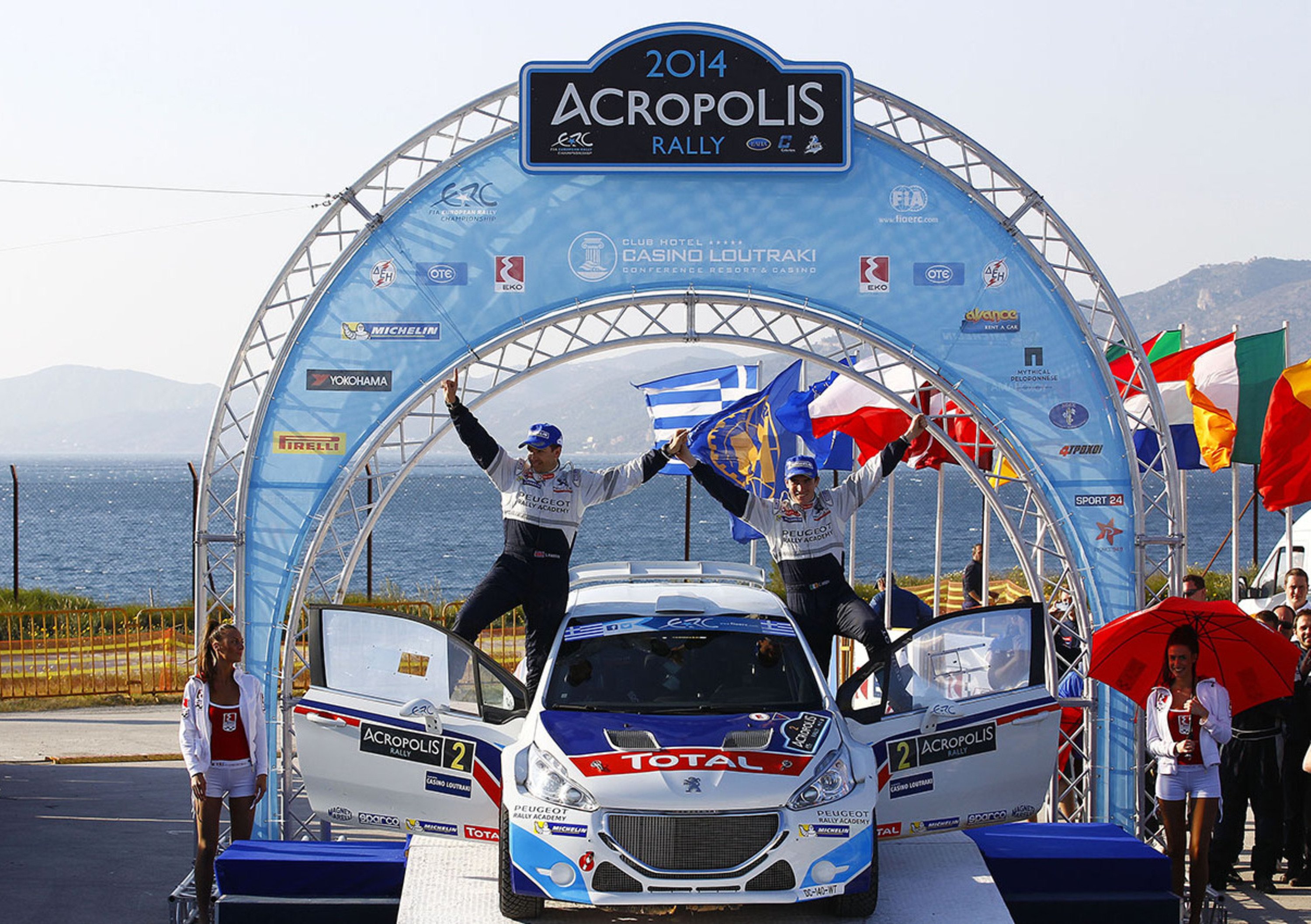 Rally dell&#039;Acropoli: prima vittoria per la Peugeot 208 T16