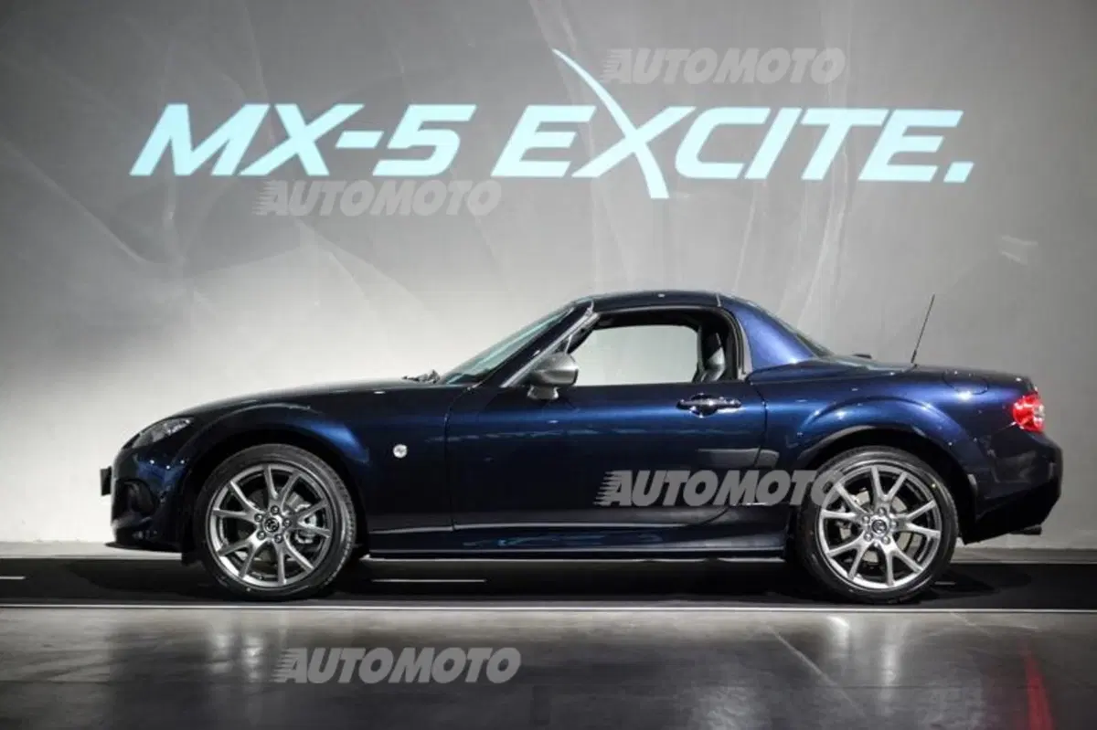 Mazda MX-5 Excite: nuova edizione speciale nell'anno del 25° Anniversario (2)