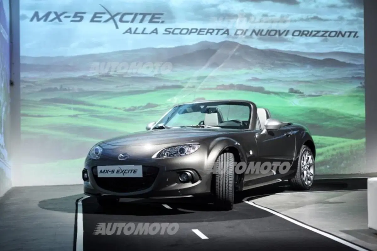 Mazda MX-5 Excite: nuova edizione speciale nell'anno del 25° Anniversario (3)